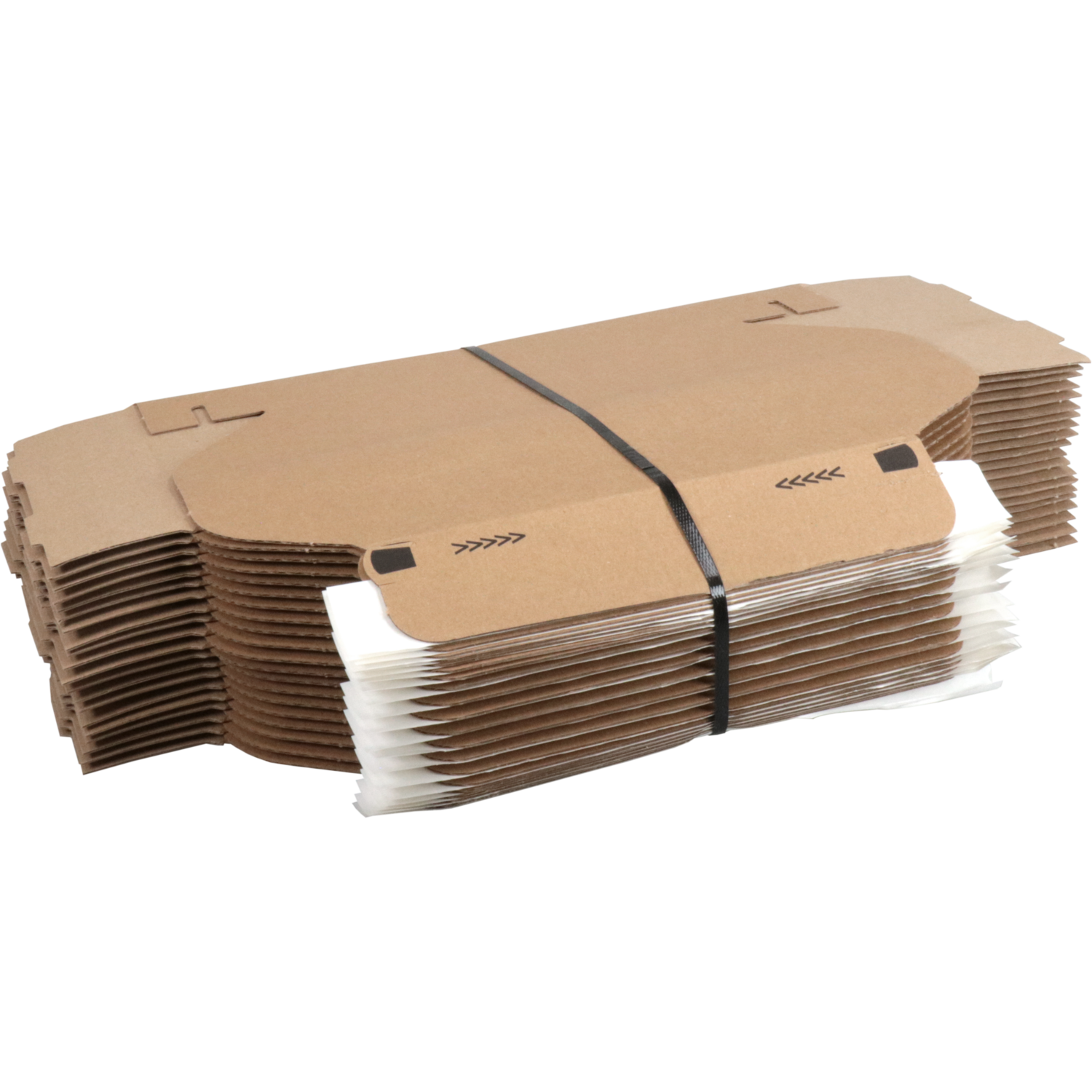 SendProof® Postpakketdoos, golfkarton, 192x155x43mm, bruin