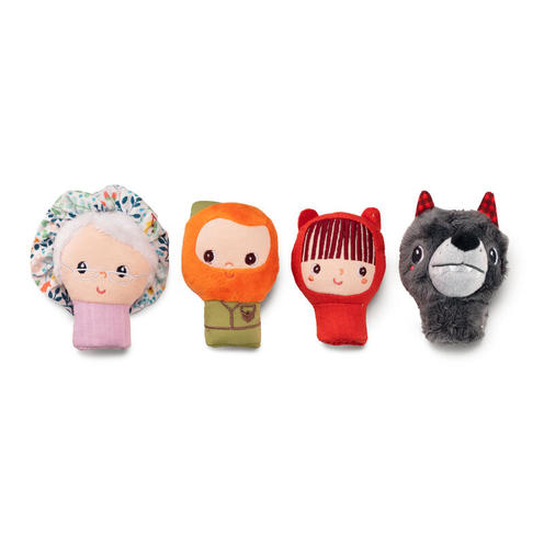 Chaperon Rouge Marionnettes à Doigts Multicolore - LILLIPUTIENS