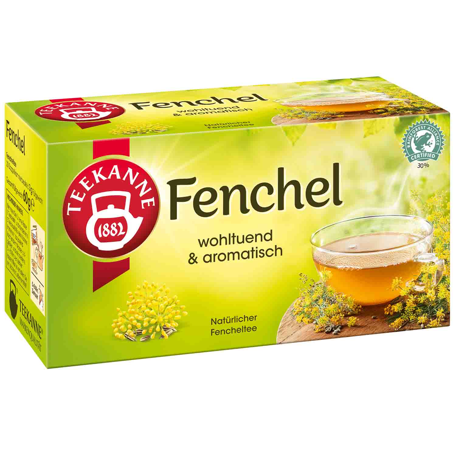 Teekanne Fenchel 20 Beutel 60g MHD:28.10.27