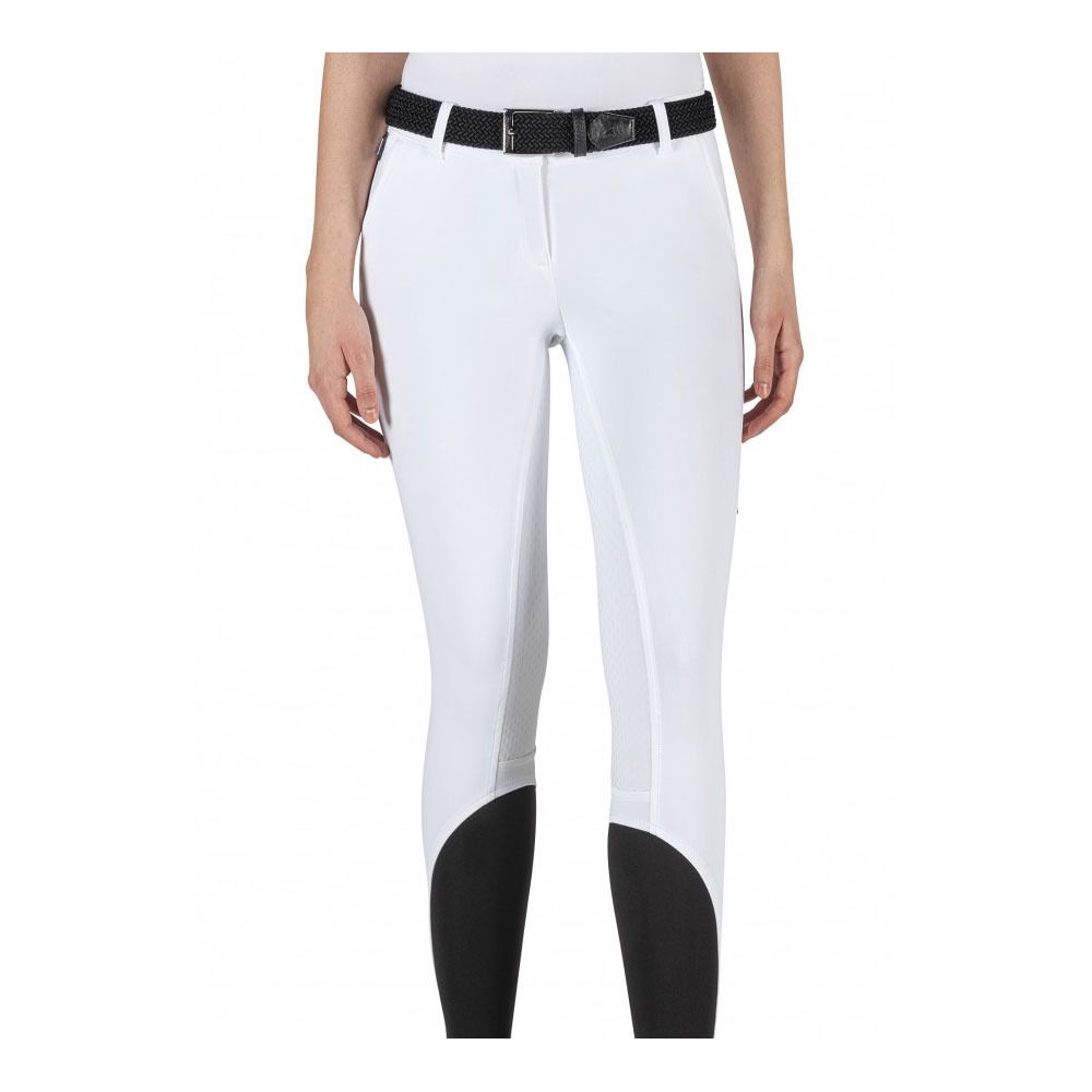 Equiline JULIK - Pantalon fond de peau siliconé Femme white