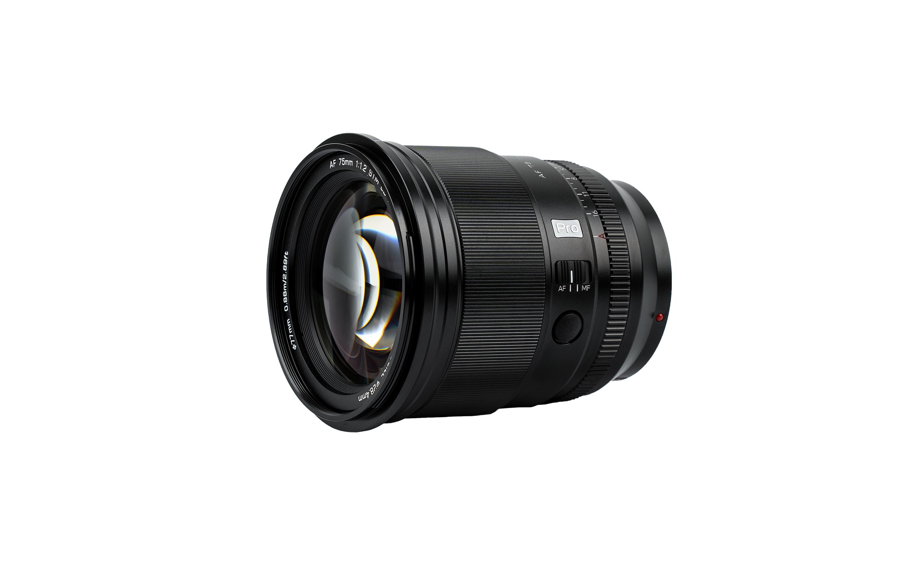 Festbrennweite AF 75mm F/1.2 – Sony E-Mount<br>APS-C-Prime-Objektiv mit Autofokus und grosser Blendenöffnung
