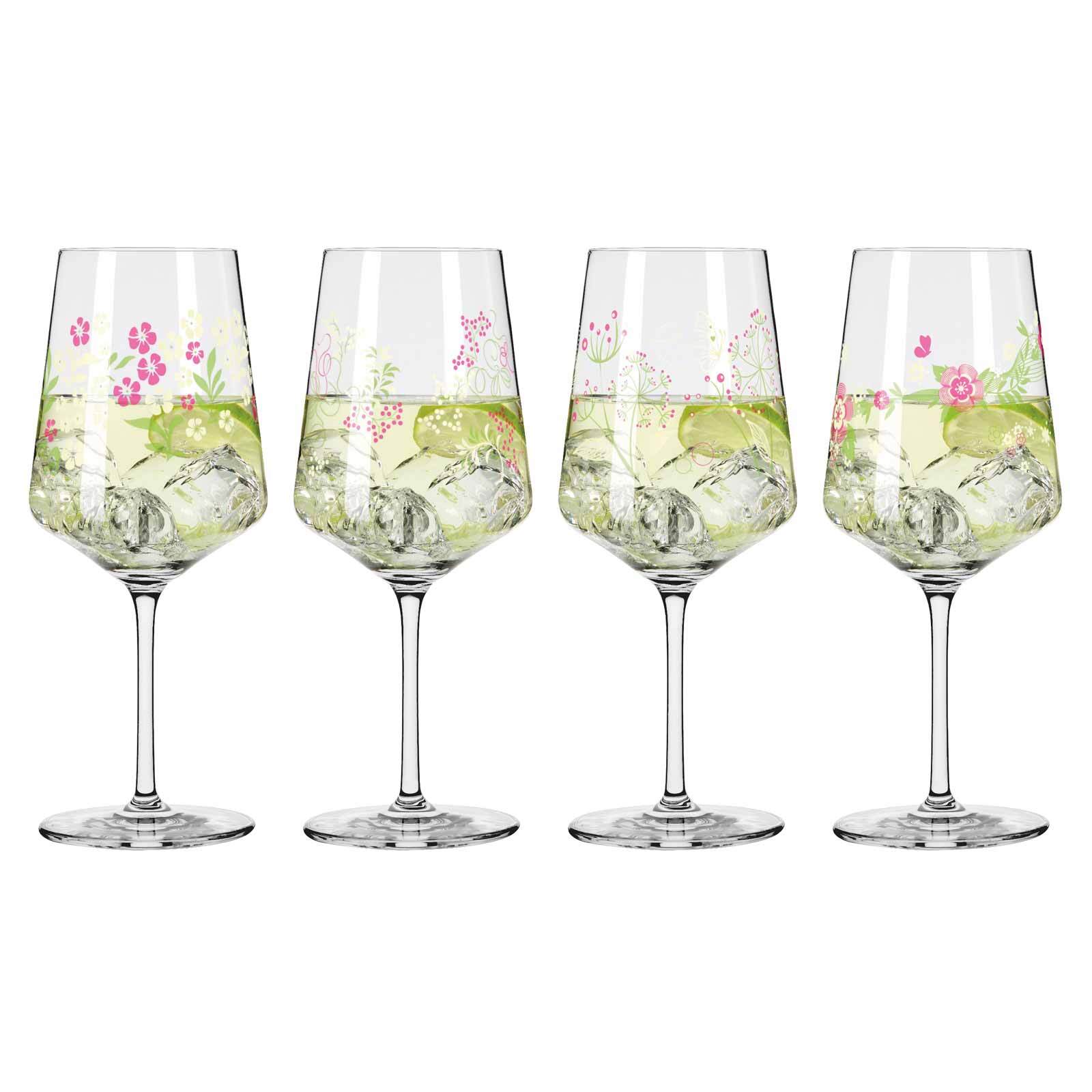 Ritzenhoff Aperitifgläser Sommertau 544 ml 4er Set