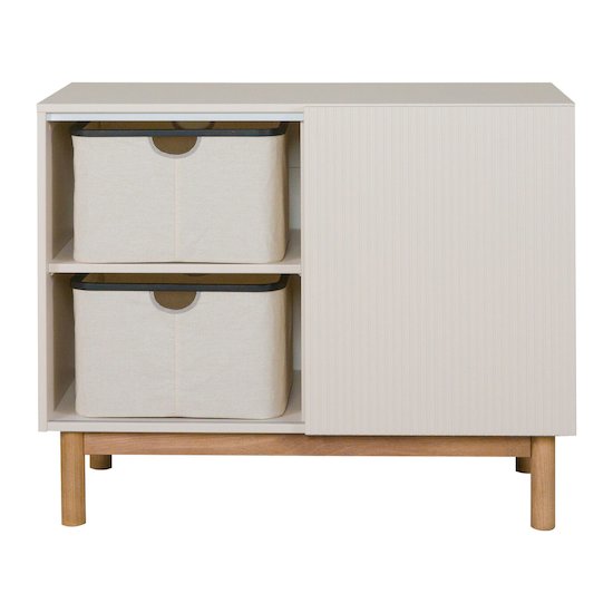 Mood Commode 3 tiroirs 1 porte   Clay        de               Quax