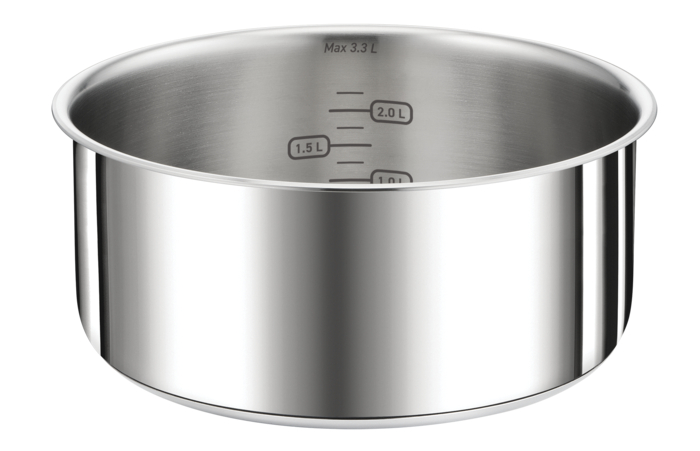 Ingenio Préférence, Casserole manche amovible, Inox, Induction, 22cm