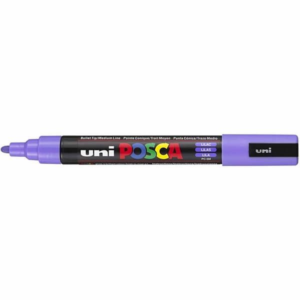 Posca Tusj, svart, nr. PC-5M, strek 2,5 mm, 1 stk