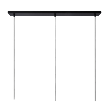 Lucide hanglamp Nolan zwart Ø24 cm