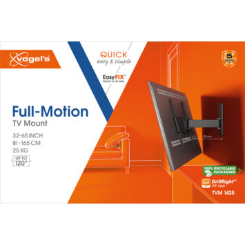Vogel's TV-steun Full motion M - 32 t/m 65 inch