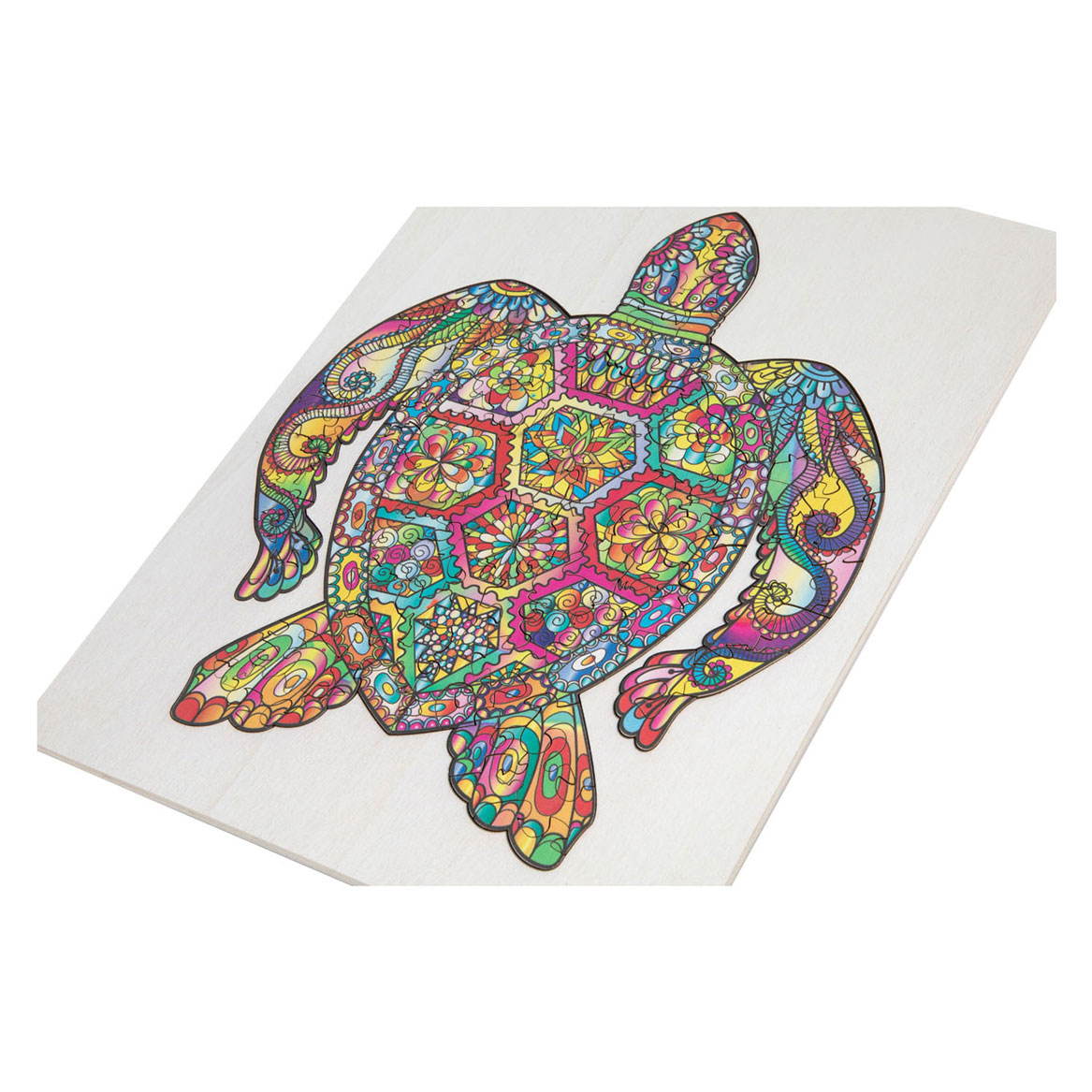 Houten Legpuzzel Schildpad, 130st.