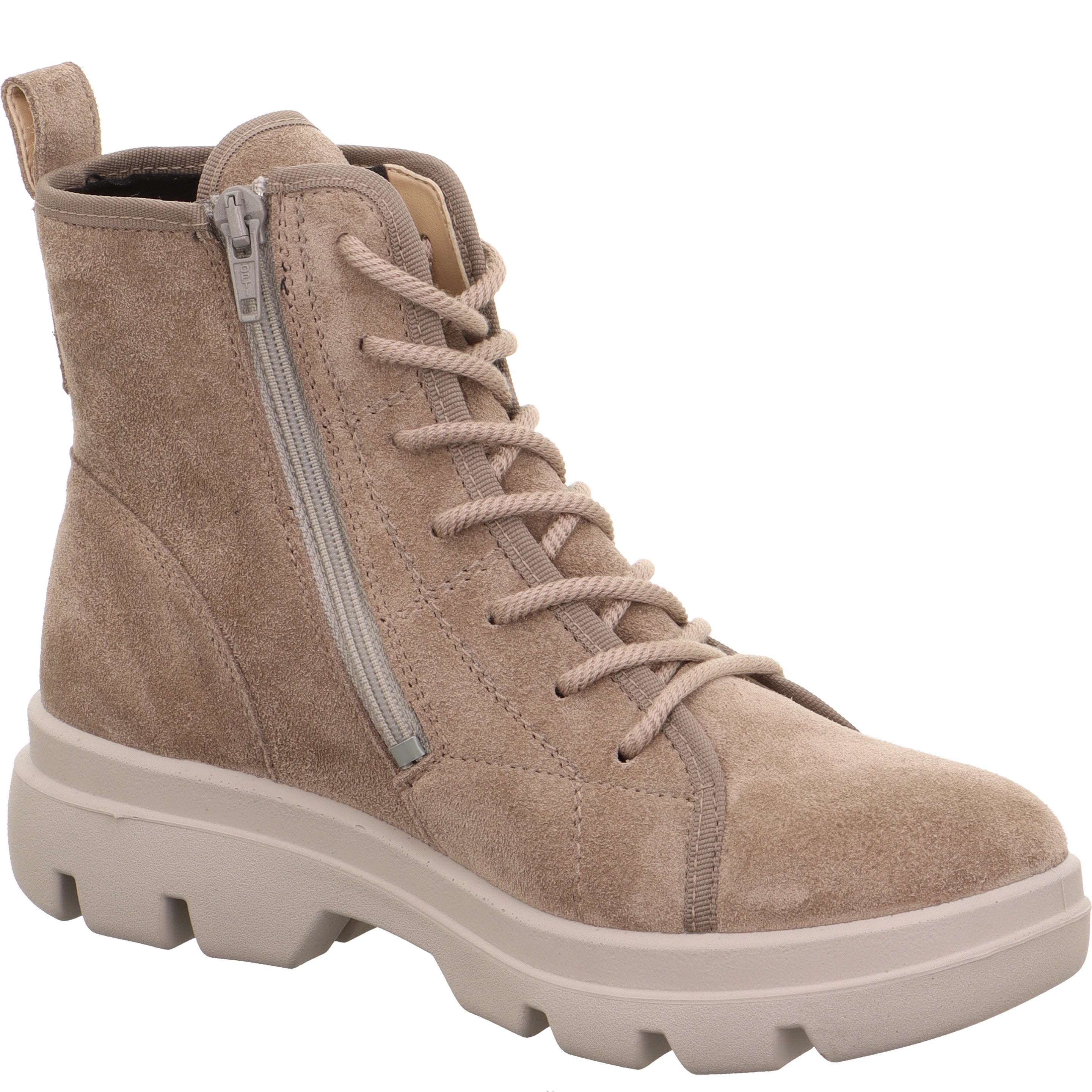 legero ANGELINA Damen  Schnürboots mit Reißverschluss - Farbe: Giotto - Größe: 5