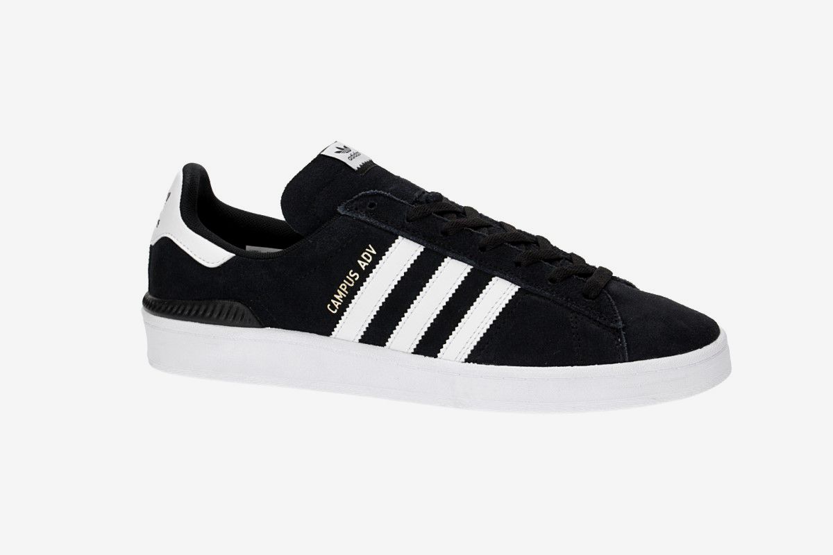 adidas Skateboarding Campus ADV Schuh (core black white white)