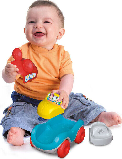 Disney - Bil Til Børn - Byg Selv - Clementoni Baby