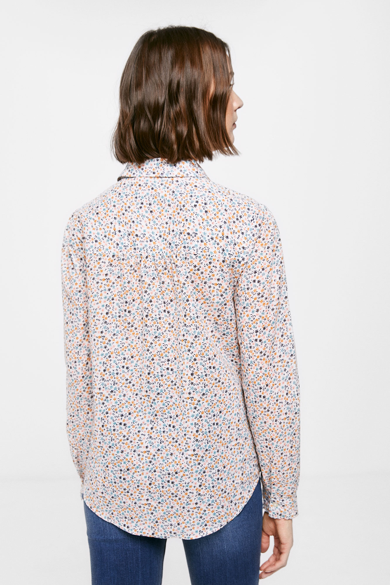 Blusa Liberty com estampa floral