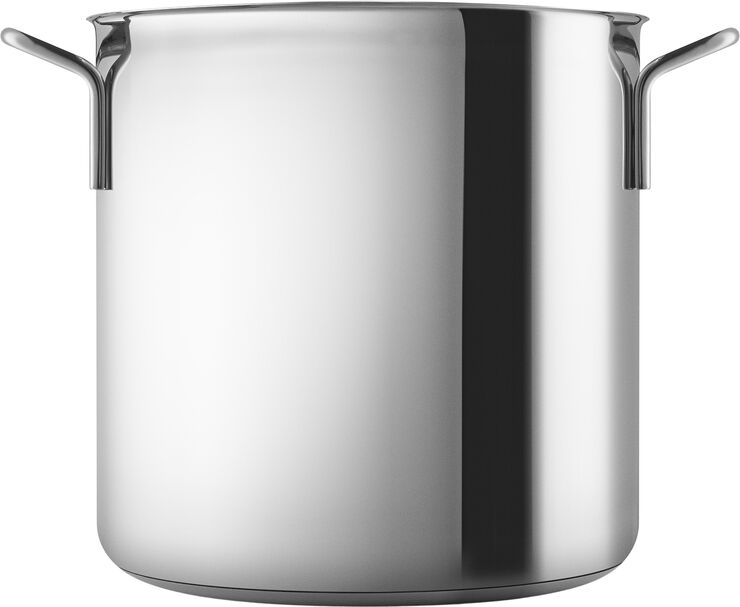 Eva Trio Stainless Steel Gryde 10,0 l 24cm Polished steel