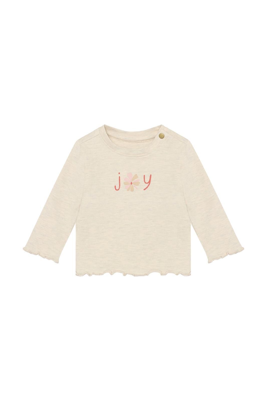 Noppies Baby Longsleeve - Oatmeal Melange