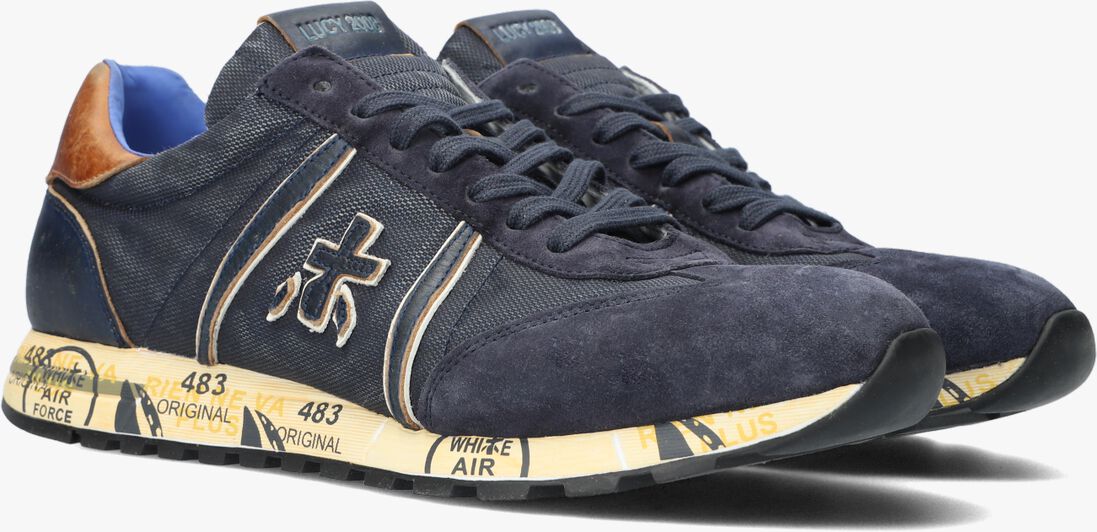 PREMIATA blauwe premiata lage sneakers lucy