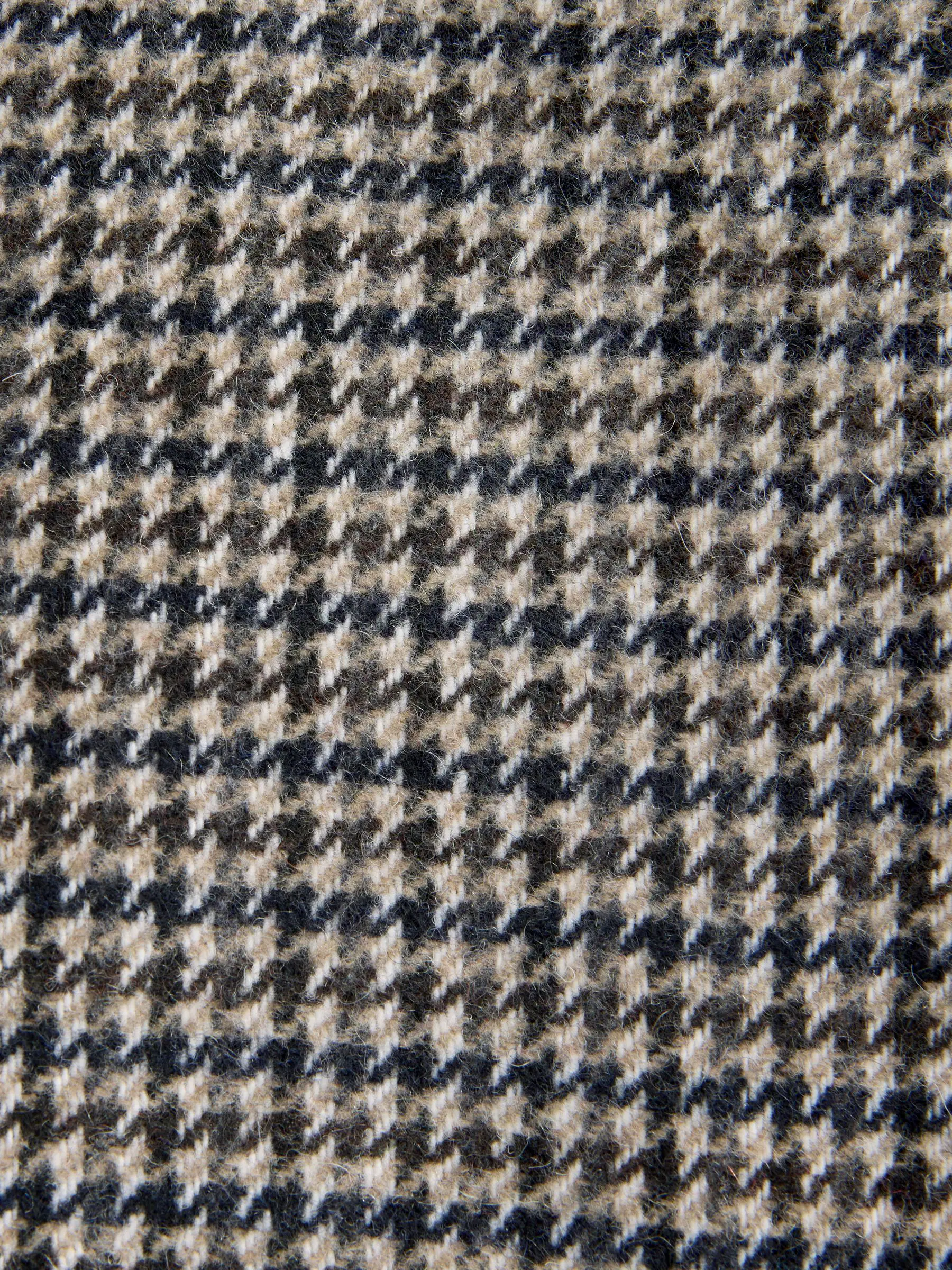 Grijs - Slim Fit Dogtooth Blazer