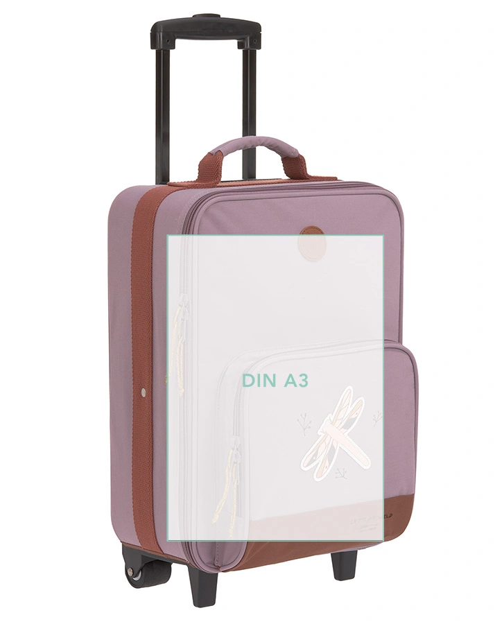 Kinder-Trolley ADVENTURE – DRAGONFLY (29x46x19) in braun
