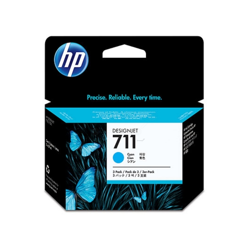 HP 711 Tintenpatrone, cyan