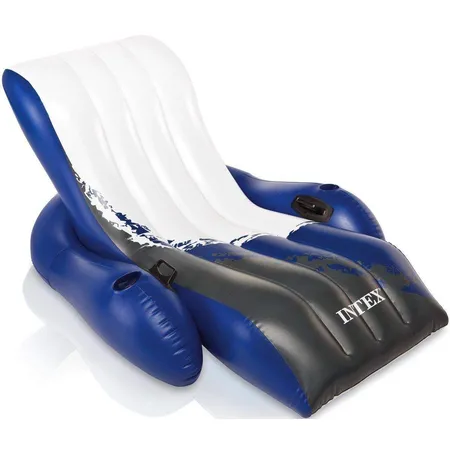 Intex Luftmatratze Lounge Deluxe mit Getränkehalter