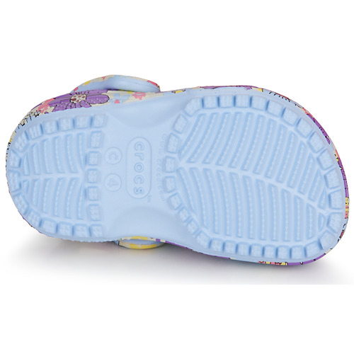 Crocs - Classic Retro Floral Clog T - Bleu / Multicolore