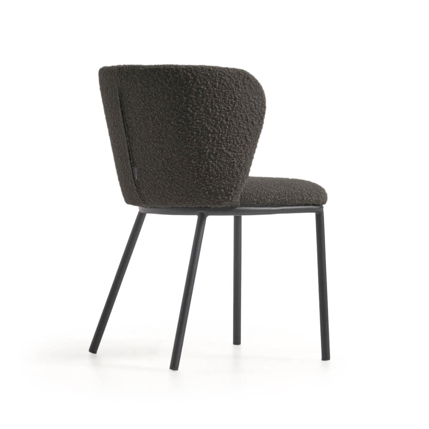 Kave Home Polsterstuhl CISELIA 2er Set schwarz