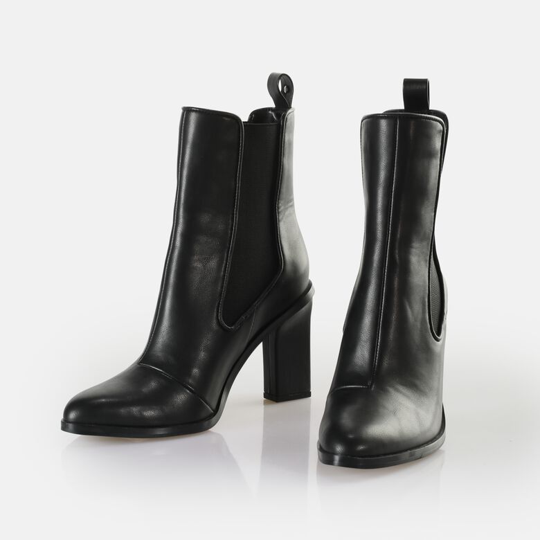 Zoe Chelsea Bottines vegan, noir