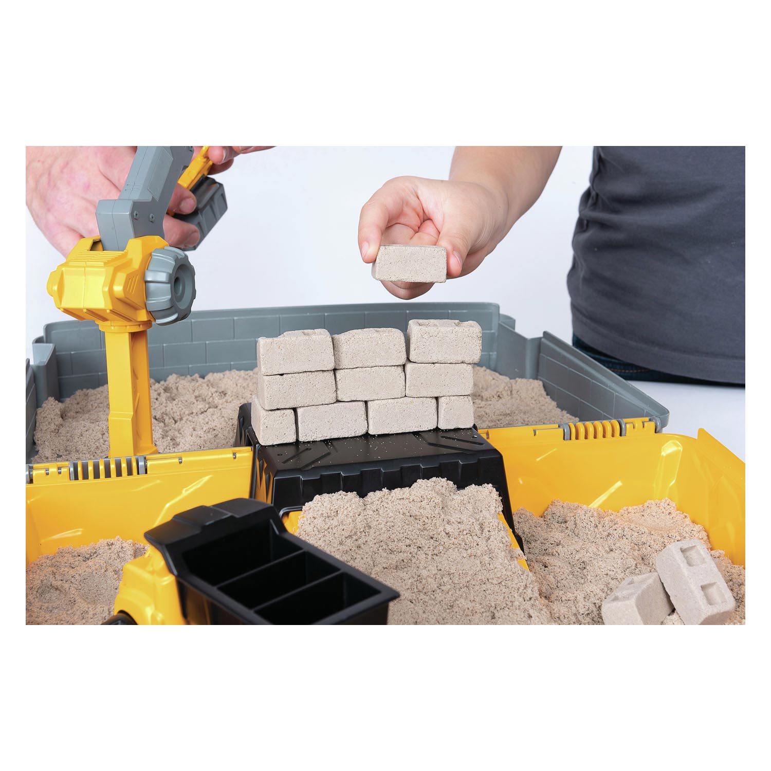 Kinetic Sand - Construction Folding Sandbox