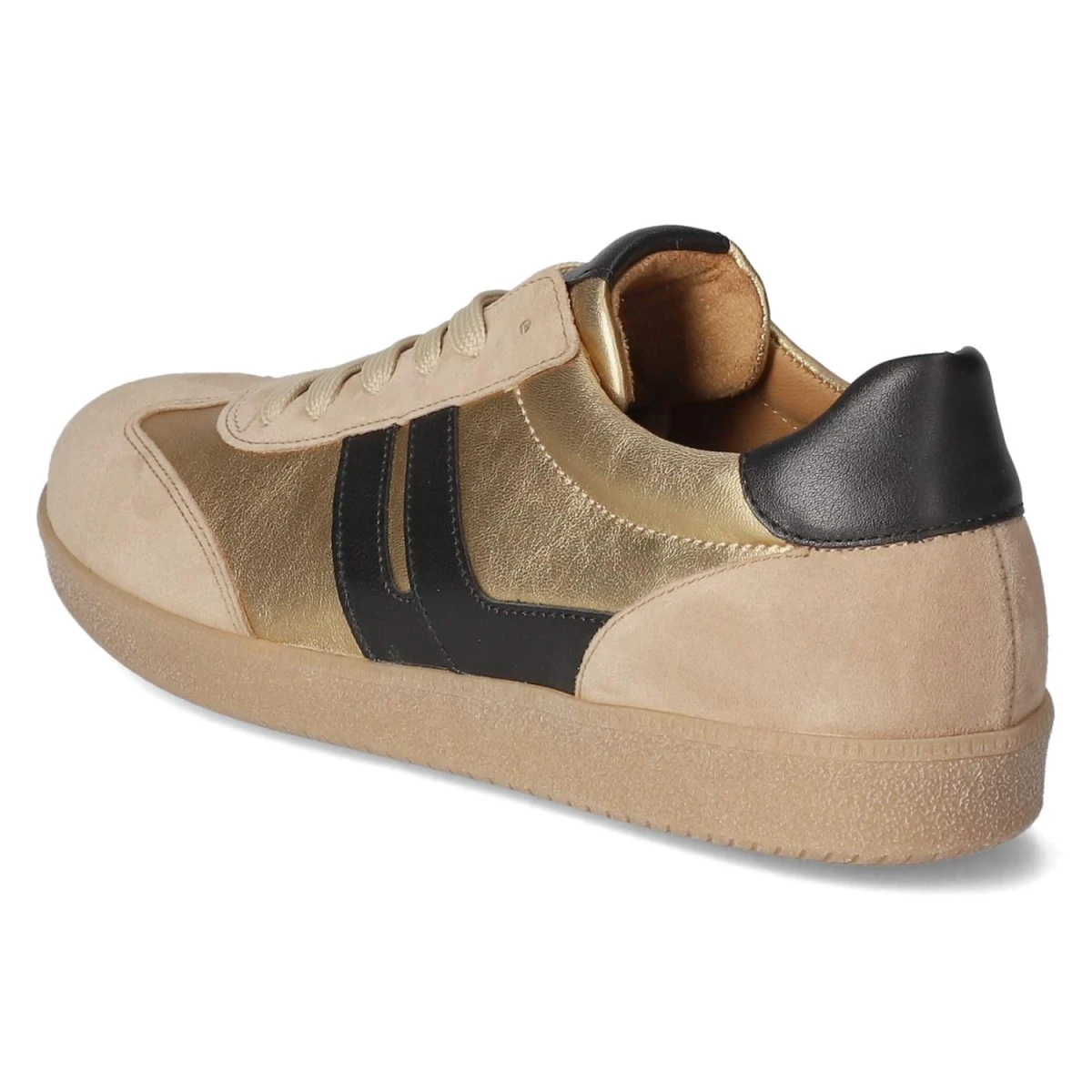 GaborLow Sneaker - caramel/gold/schw.