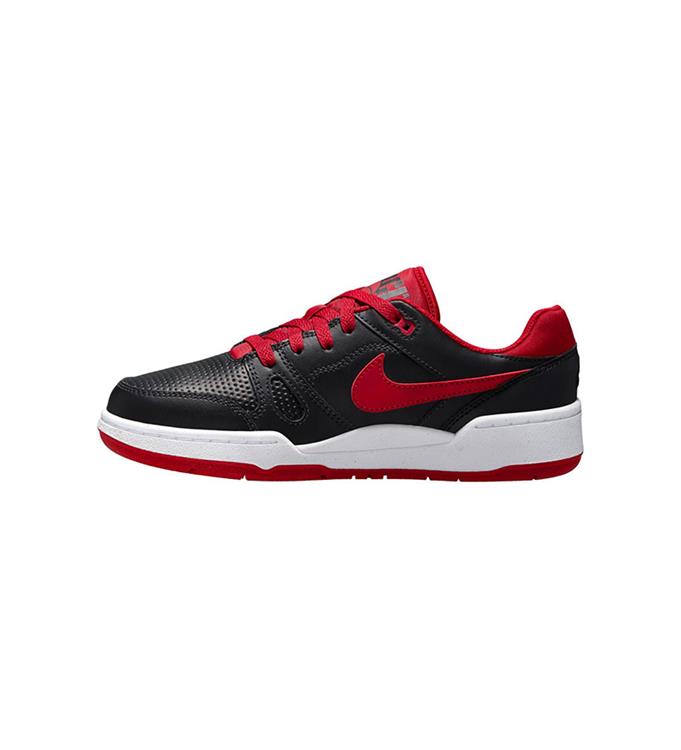 Nike Full Force Low Big Kids BLACK-GYM-RED-WHITE