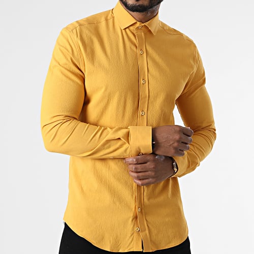 Chemise Manches Longues 3607 Jaune