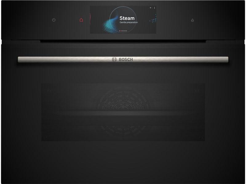 Bosch Einbaubackofen CSG7584B1 Schwarz A Einbau-Kompaktdampfbackofen