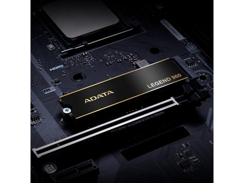 ADATA SSD Flash Legend 960 M.2 2280 NVMe 1000 GB M. 2 2280 Solid State-Laufwerk mit 1000 GB und AES 256-Bit-Verschlüsselung