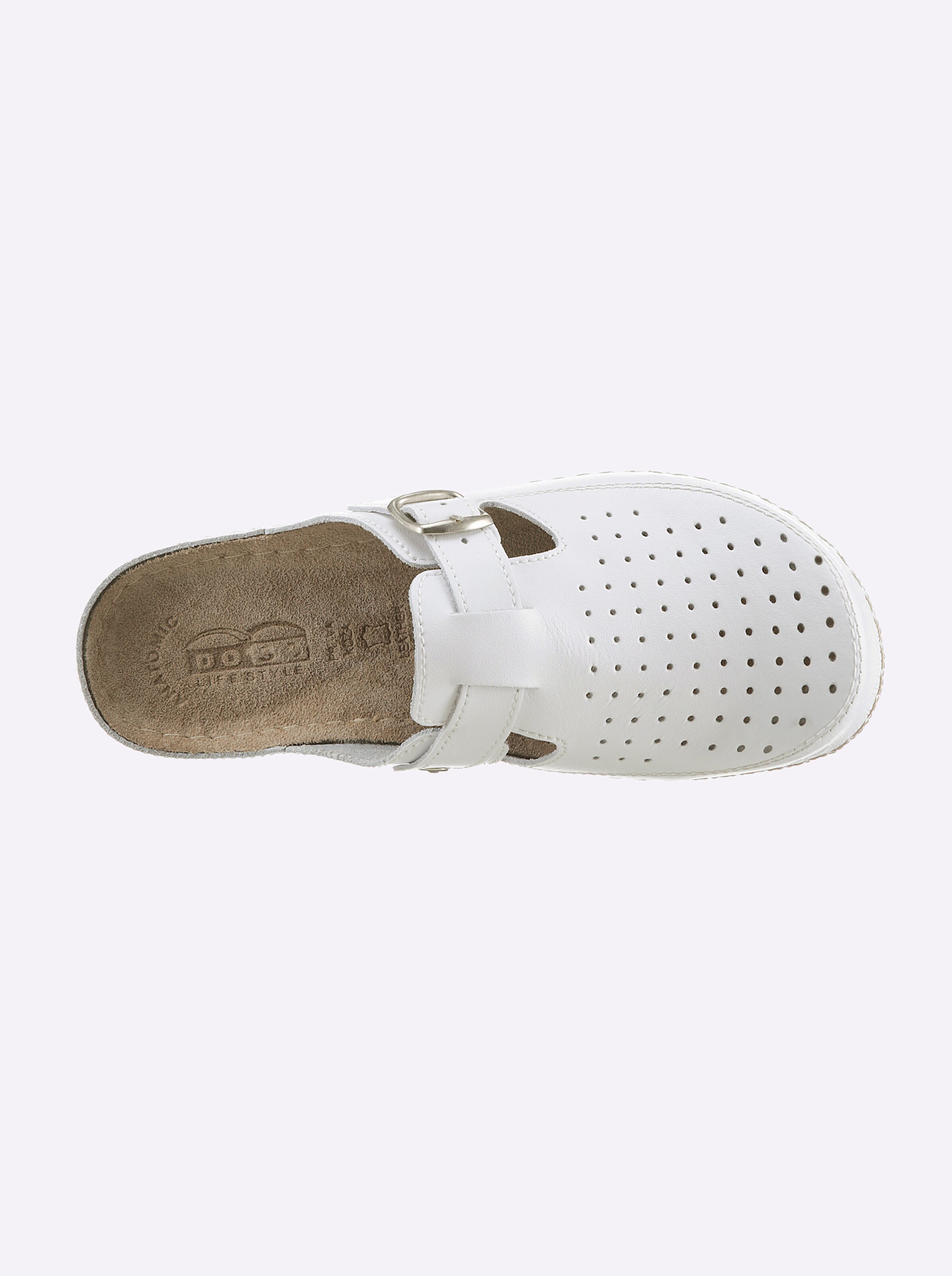 airsoft comfort+ Clog in weiß