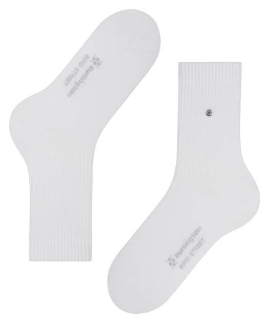 BURLINGTON Burlington Bond Street Socken in Weiß