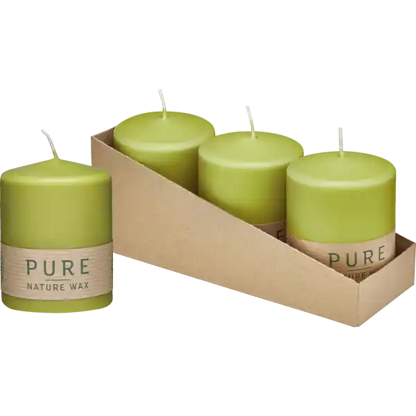 Safe Kerze 90 / 70mm olive