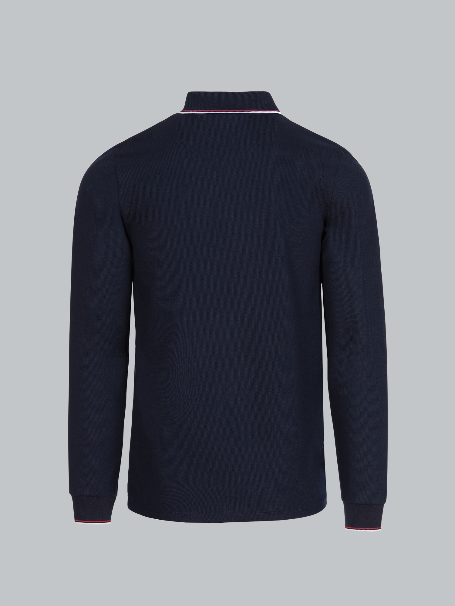 Modisches Poloshirt mit langen Armen Navy