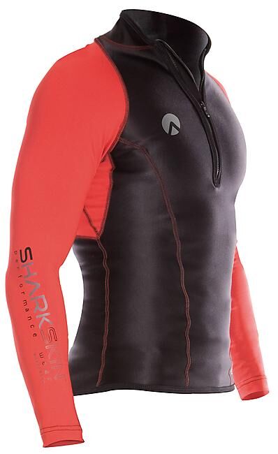 SHARKSKIN - TOP PERFORMANCE WEAR ML DEMI-ZIP HOMME