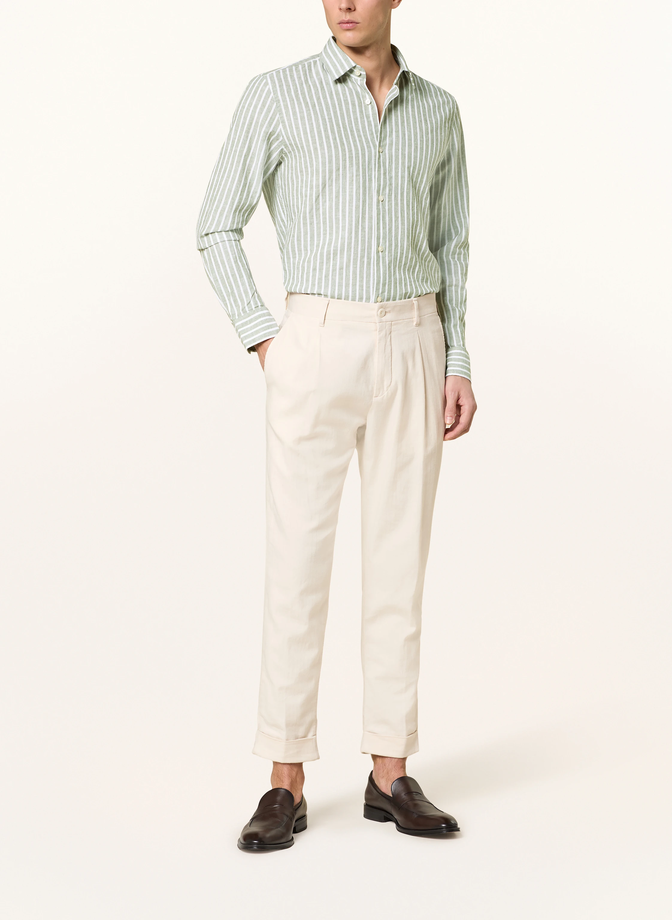 JOOP! Hemd PIT Slim Fit mit Leinen