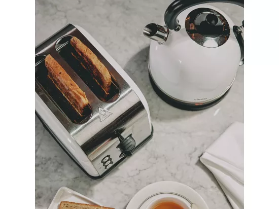 Set petit déjeuner Vintage Blanc