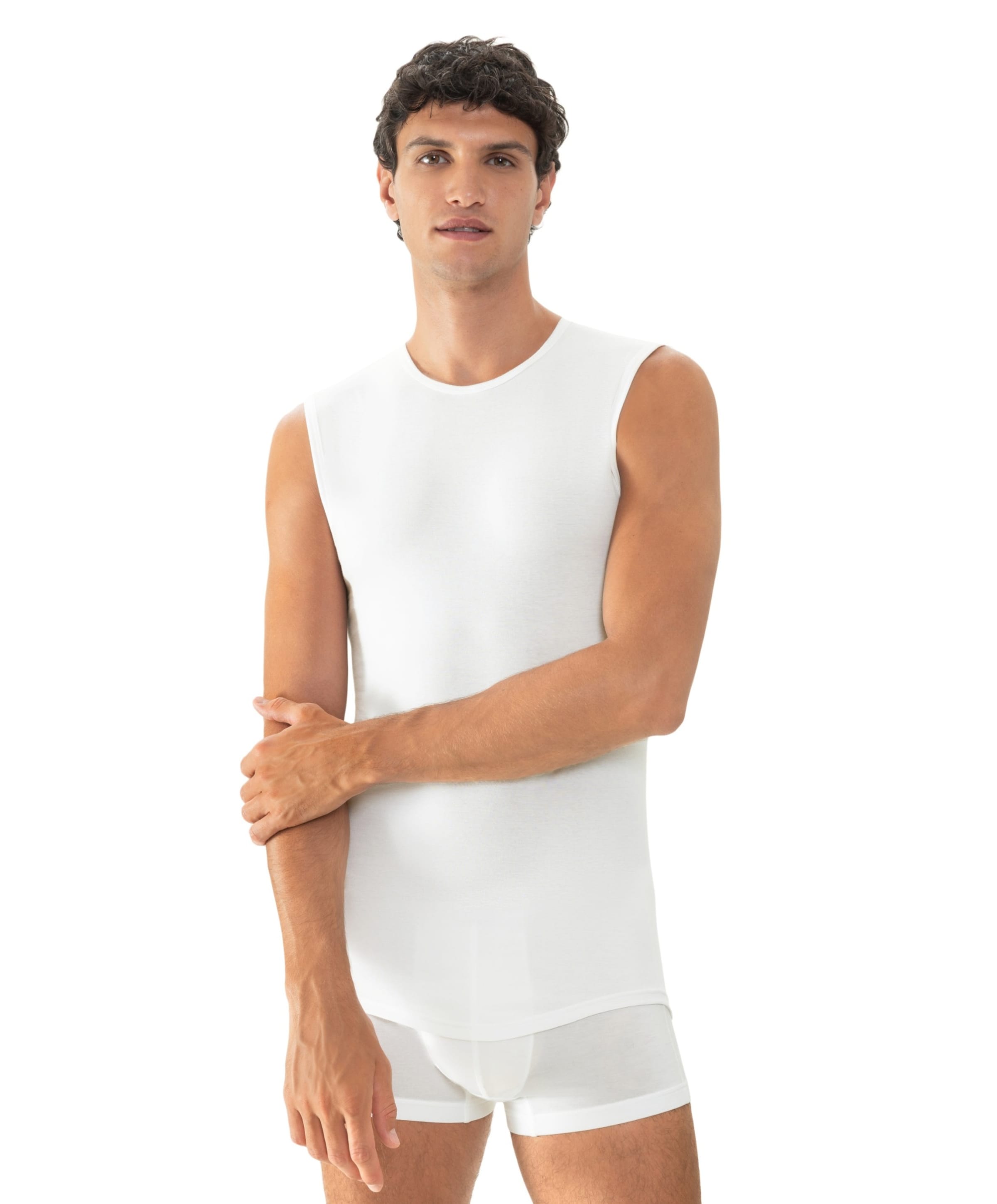 Mey Heren singlet wit