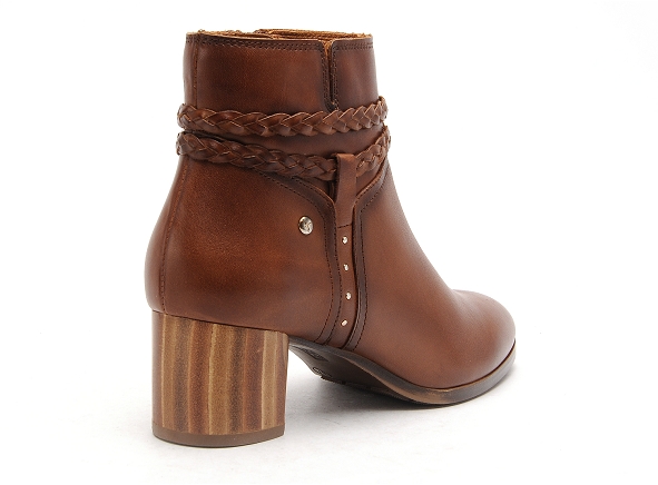 Pikolinos boots bottine talons femme w1z8521 marron