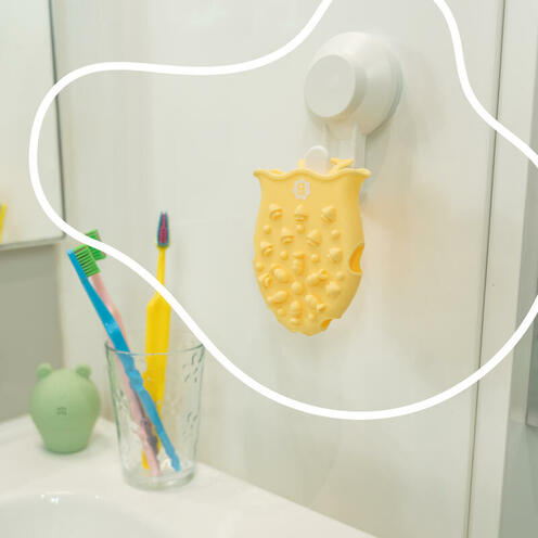 Brosse de massage en silicone - BADABULLE