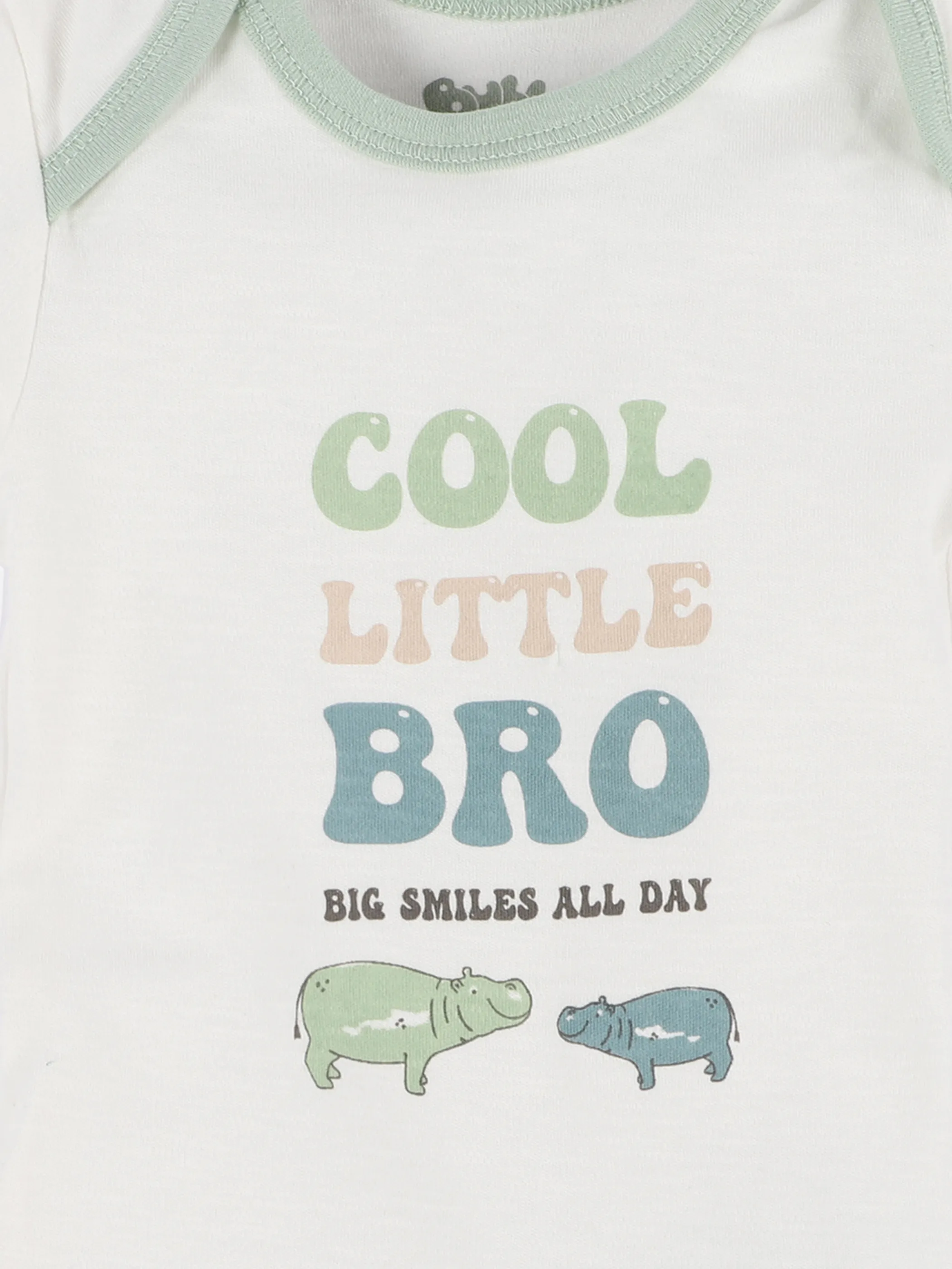 Baby Jungen Kurzarmbody mit Print