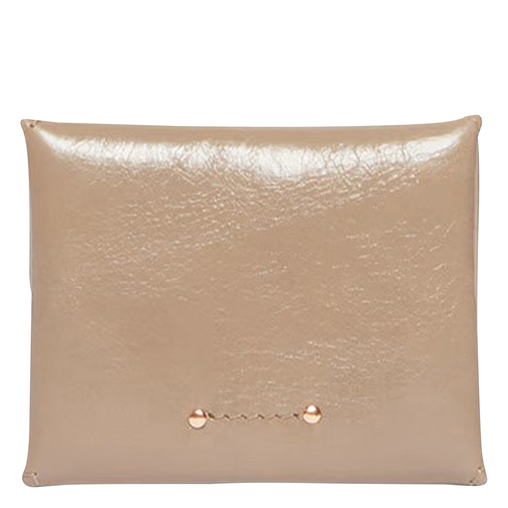 Porte monnaie en cuir | Beige