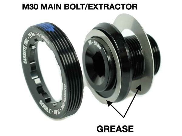 Praxis Works M30 Extractor Krankbolt