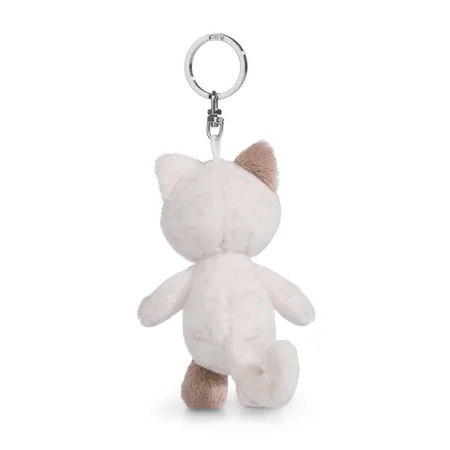 Schlüsselanhänger Love Katze herzig 10cm GREEN