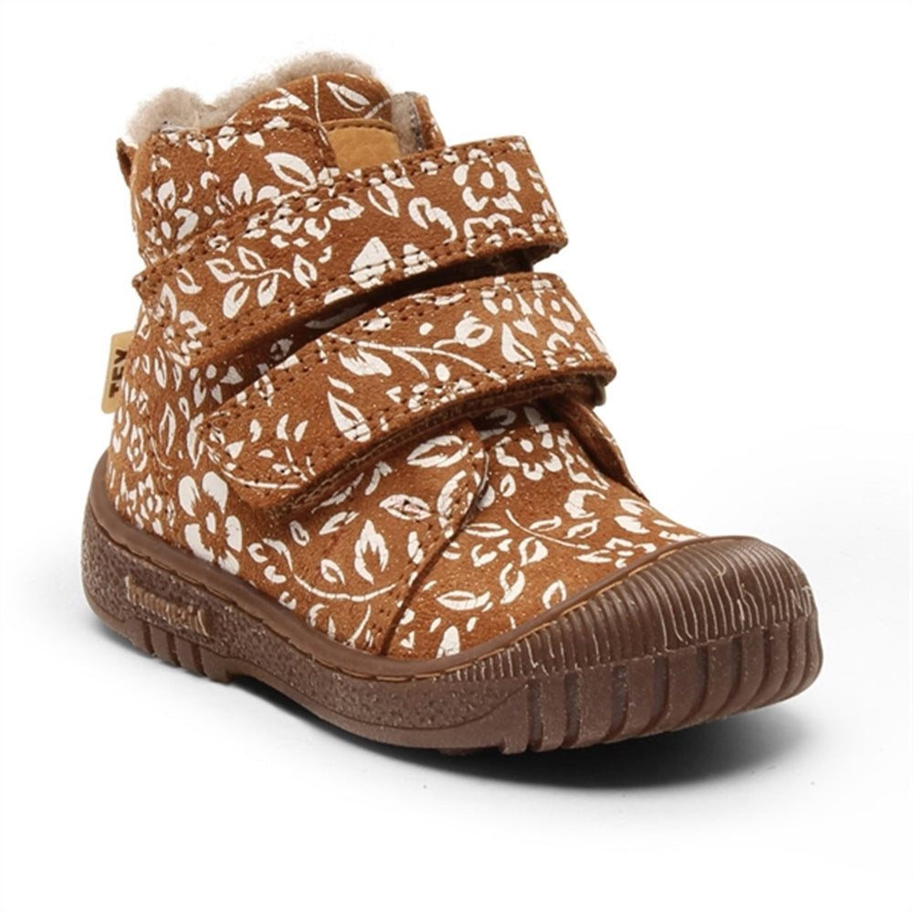 Evon Tex Sko Brandy Flowers - Bisgaard