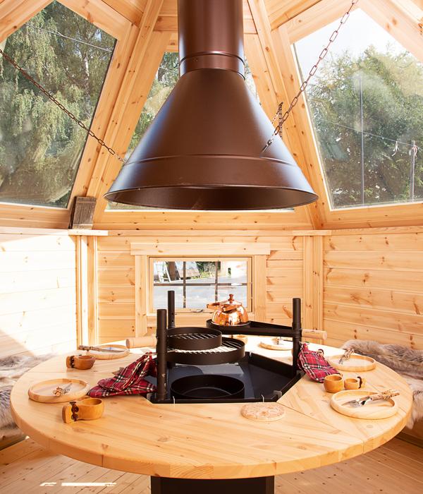 Wolff Finnhaus Holztisch Grillkota