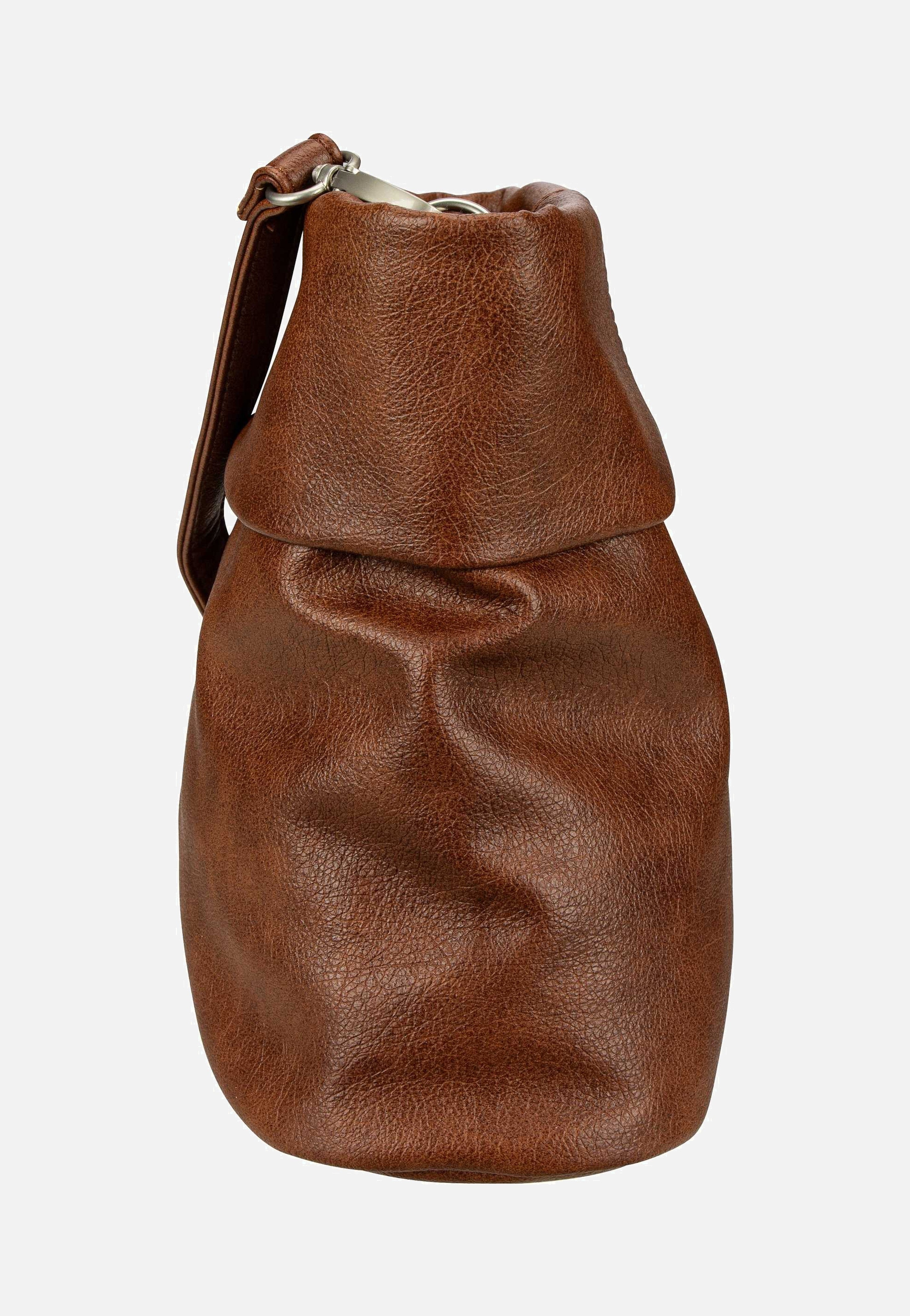 Mademoiselle M8 Cognac - Beuteltasche