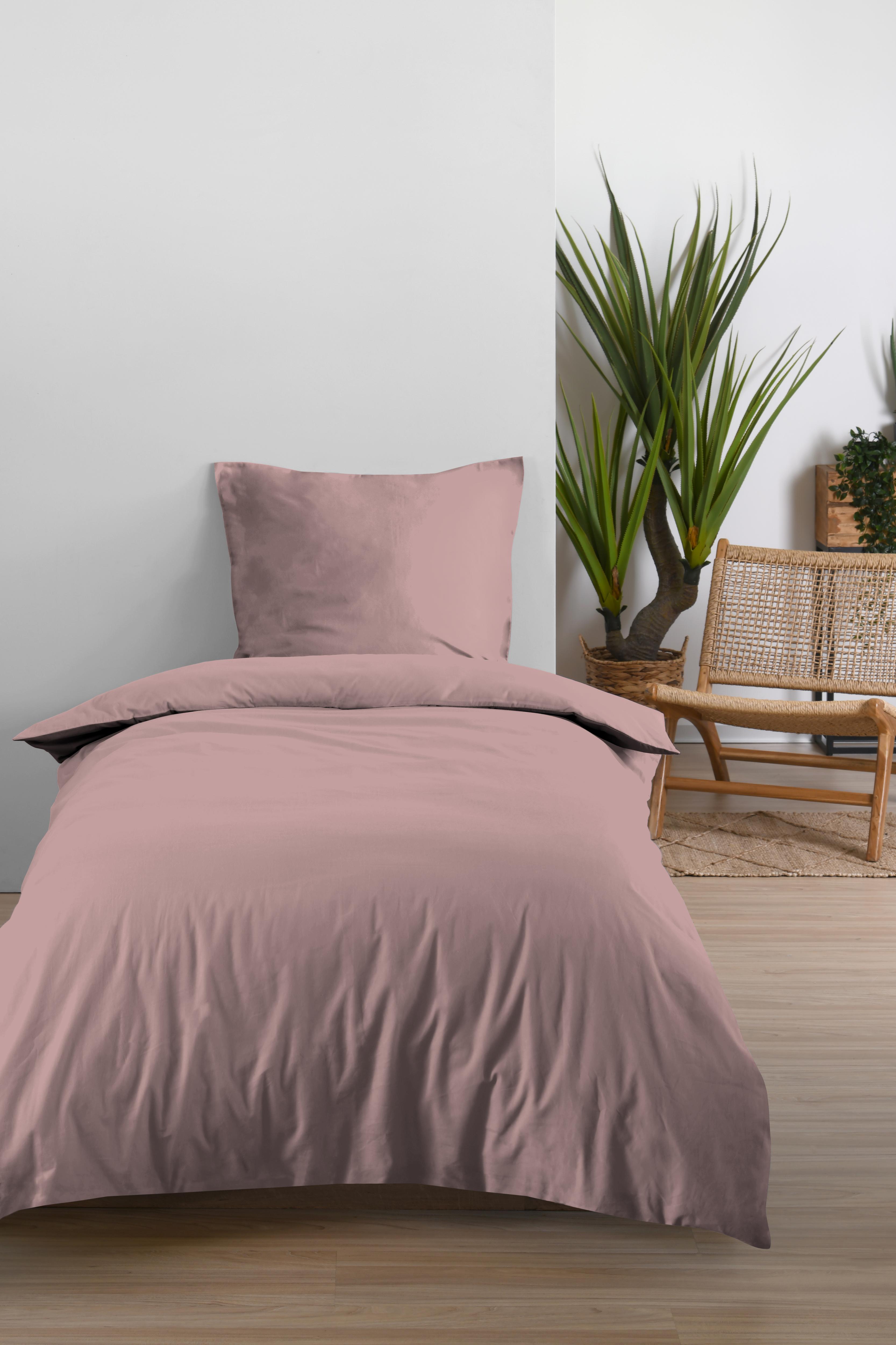 EDEN DRAP HOUSSE 90X190CM VIEUX ROSE